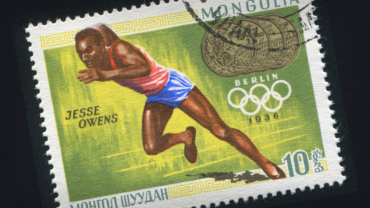 Jesse owens y adidas hotsell