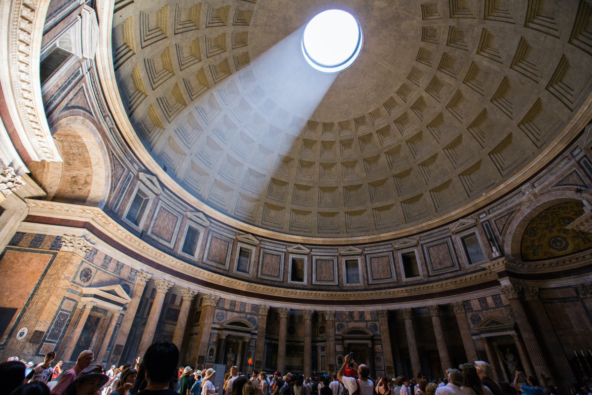 6 italy pantheon rome sh