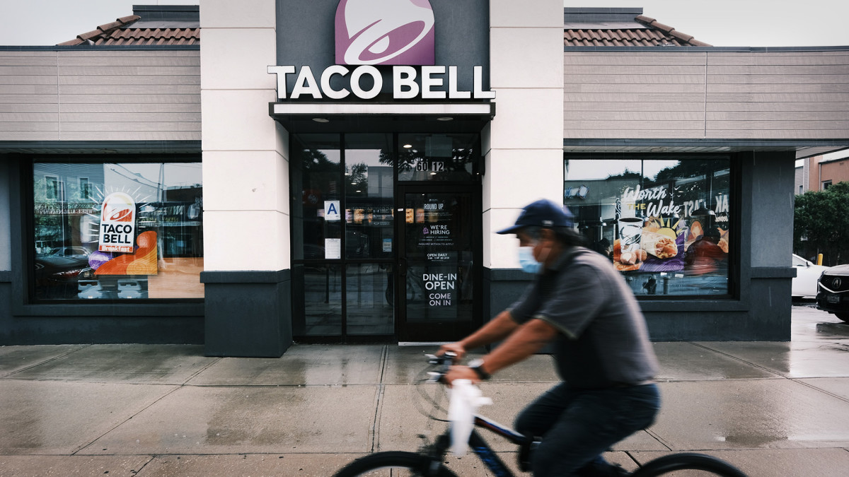 Taco bell online bike