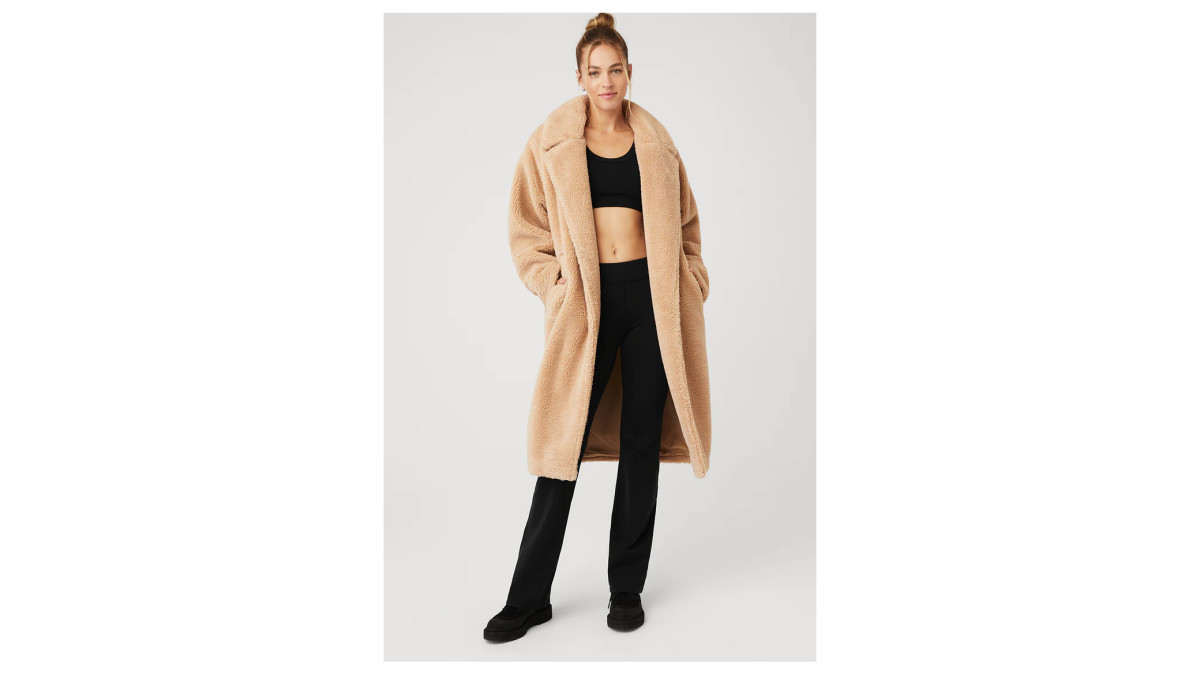 Oversized Sherpa Trench - Camel