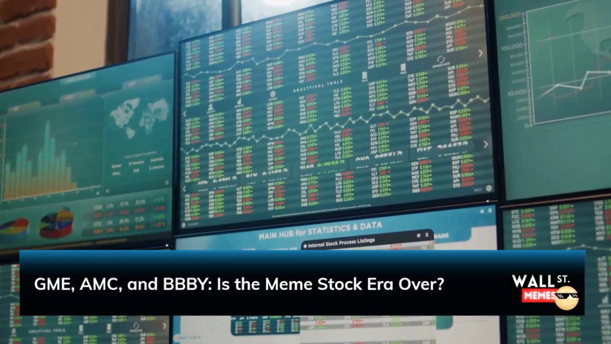 GME, AMC, And BBBY: Is The Meme Stock Era Over? - Meme Stock Maven