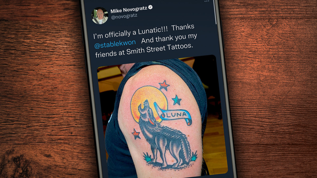 Mike Novogratz on Twitter GoingParabolic APompliano Im coming with my  new tatoo Damn at this rate I might get it this weekend New highs and the  ink flows  Twitter
