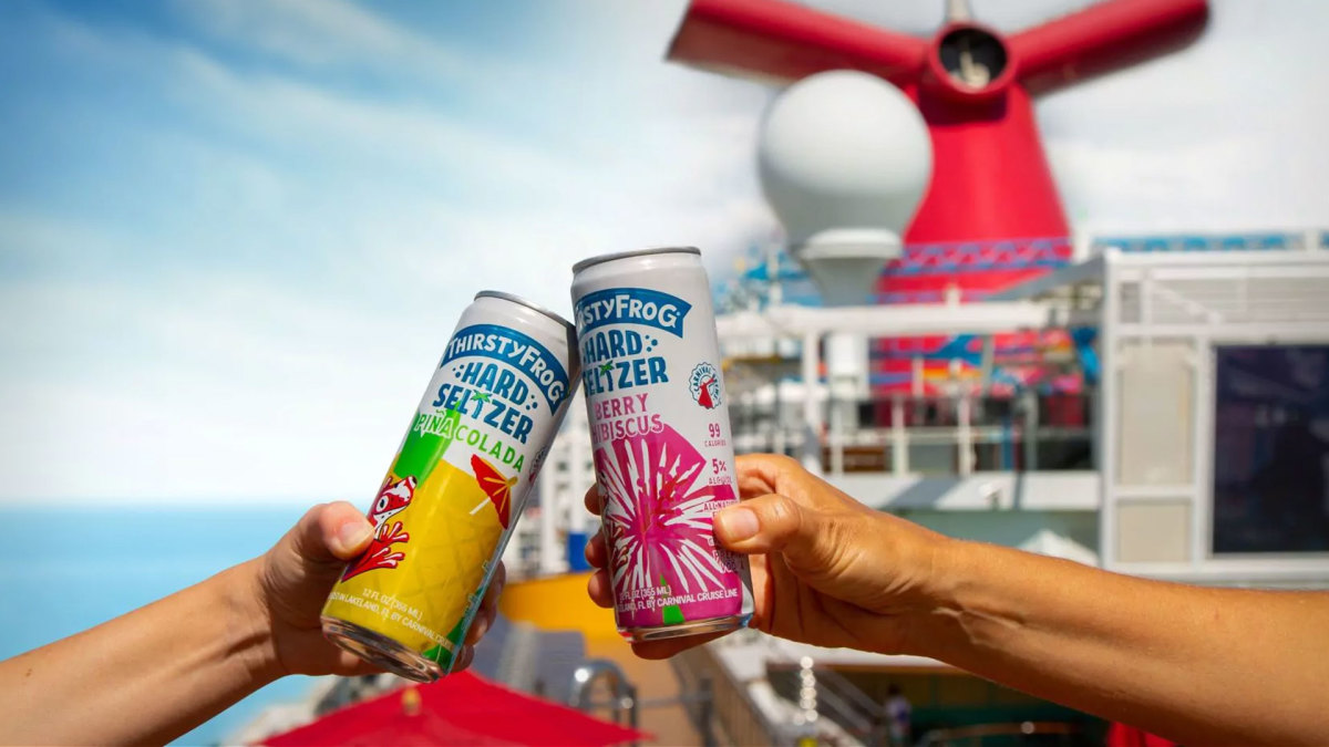 carnival cruise beverage change