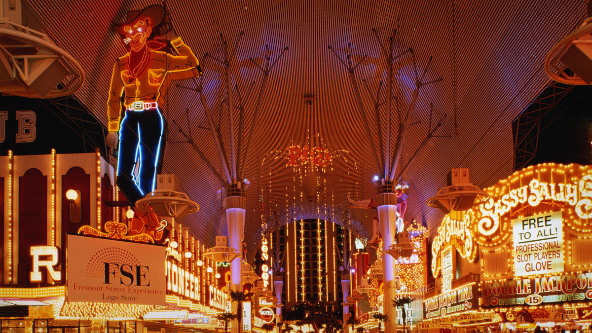 casino! las vegas, Outside a casino on the south strip las …