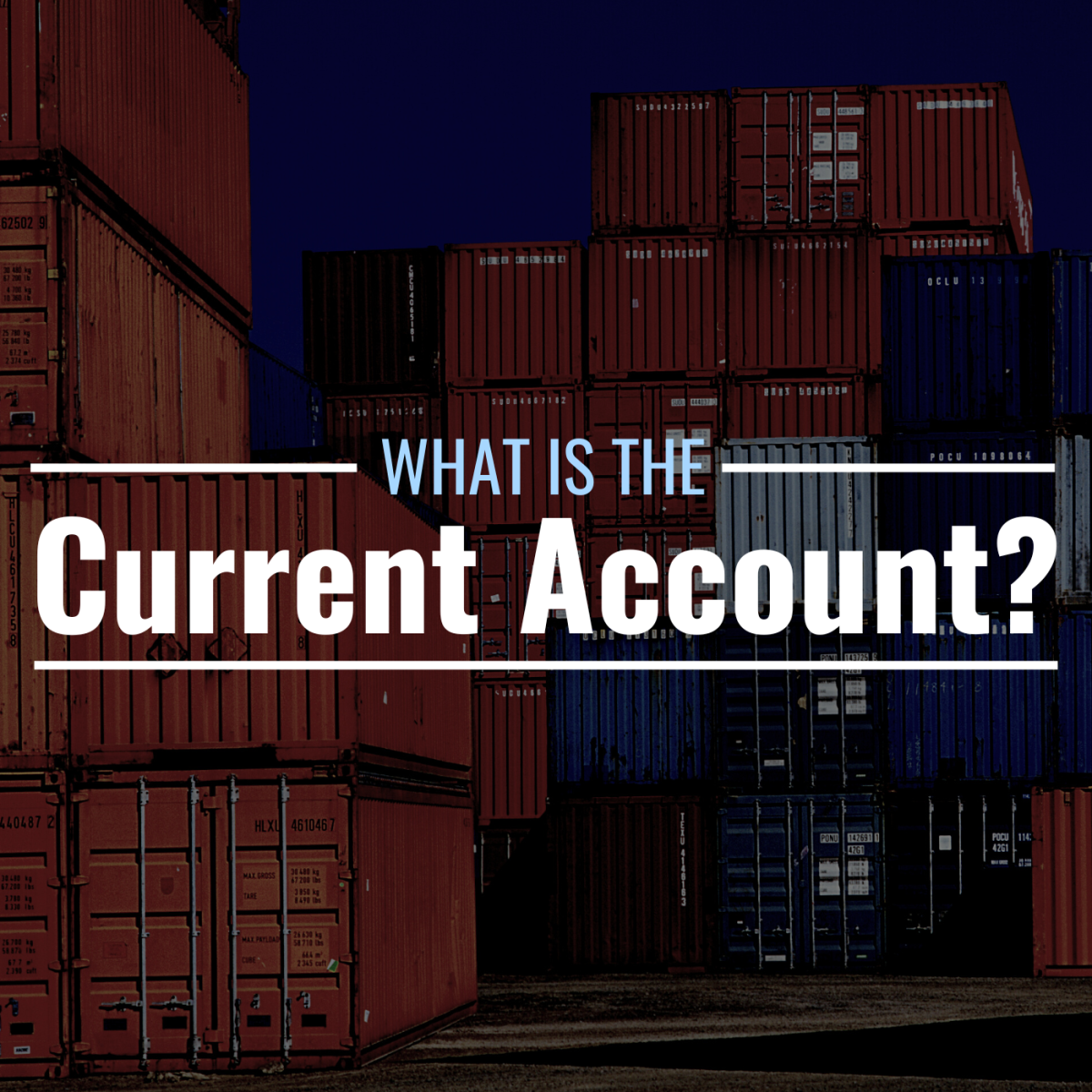 What Is The Current Account Definition Calculation TheStreet