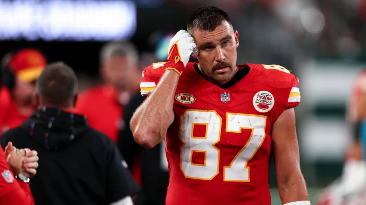 NFL_ Kansas''City''Chiefs''Men Travis Kelce #87 Patrick Mahomes