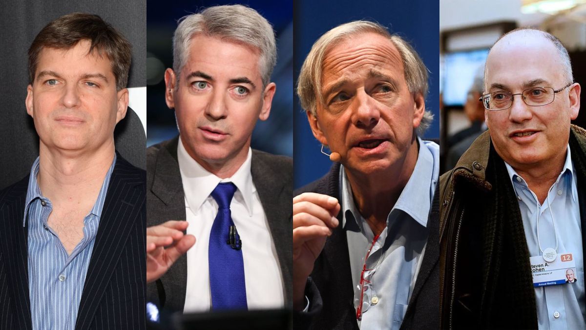 Burry, Ackman, Dalio, And Cohen: Why These Billionaires Are Bearish On 